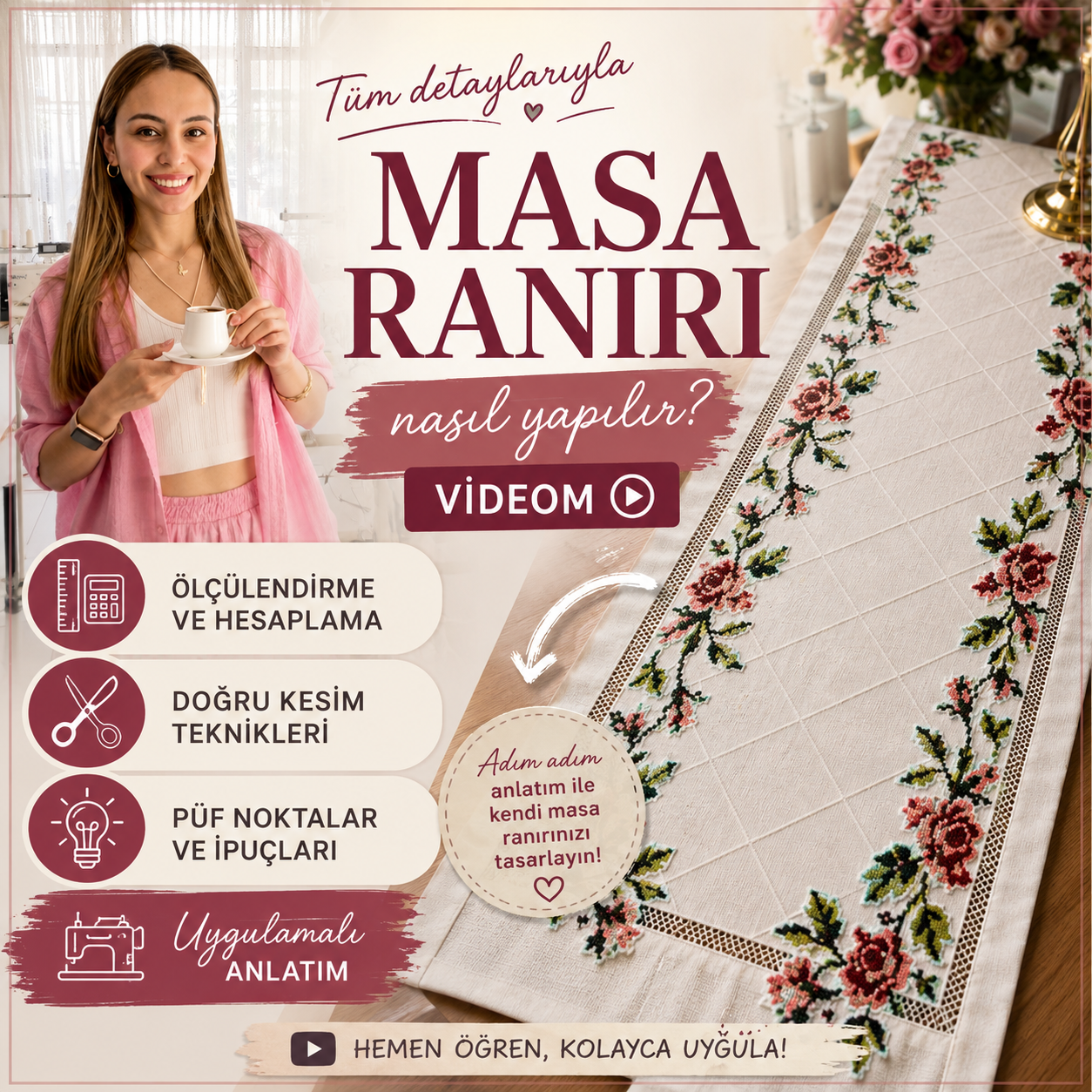 Masa Ranırı Uygulamalı Eğitim Videosu